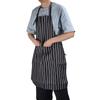 Bib Apron Waterproof   Kitchen Cooking Aprons with Dual Pockets for Kitchens Restaurants Bakers