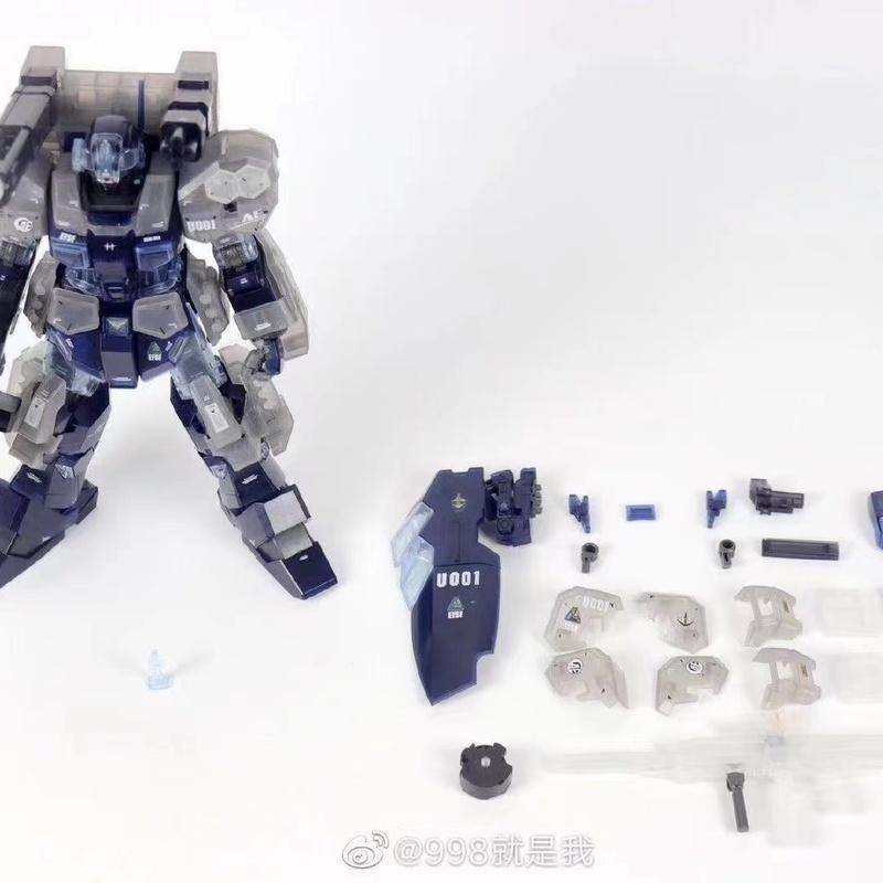 Daban 6641 MG 1/100 Jesta Cannon Сборная модель-конструктор Фигурки Действия Прозрачный Цвет Ограниченная Серия Прозрачный Пластик Игрушка Подарок Мальчику