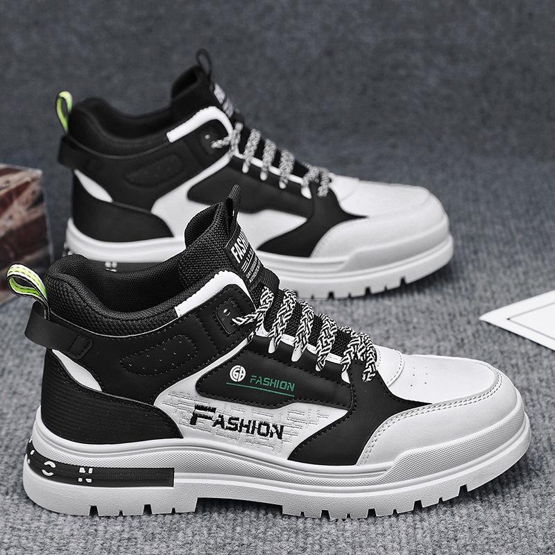 Высокие рабочие ботинки мужские ботинки Мартин осень и зима мужская обувь кожаная поверхность повседневная спортивная трендовая обувь мужская