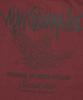 MARK GONZALES Angel Next Sign Logo Short Sleeve T-Shirt - Burgundy