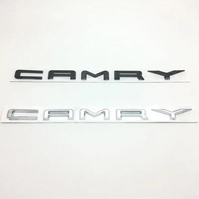 Новые буквы CAMRY Замена эмблемы для багажника автомобиля Camry Логотип с английскими буквами Автомобильные наклейки
