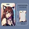 Держатель для ID-карты с раздвижной крышкой Catwoman для студентов и профессионалов