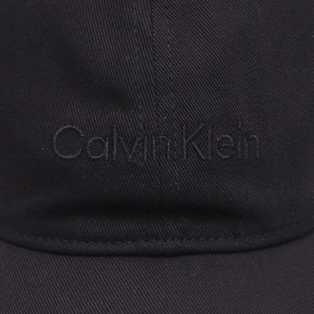 Calvin Klein Черная кепка 4D5003G с бесплатной вышивкой логотипа, унисекс, мужская, женская, (JP, Алфавит, Размер, (001)) [Использовал]