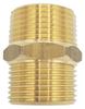 Nypel Mosiężny 1/2" Npt X 1/2" Bsp Gz/Gz, Amerykański Gwint