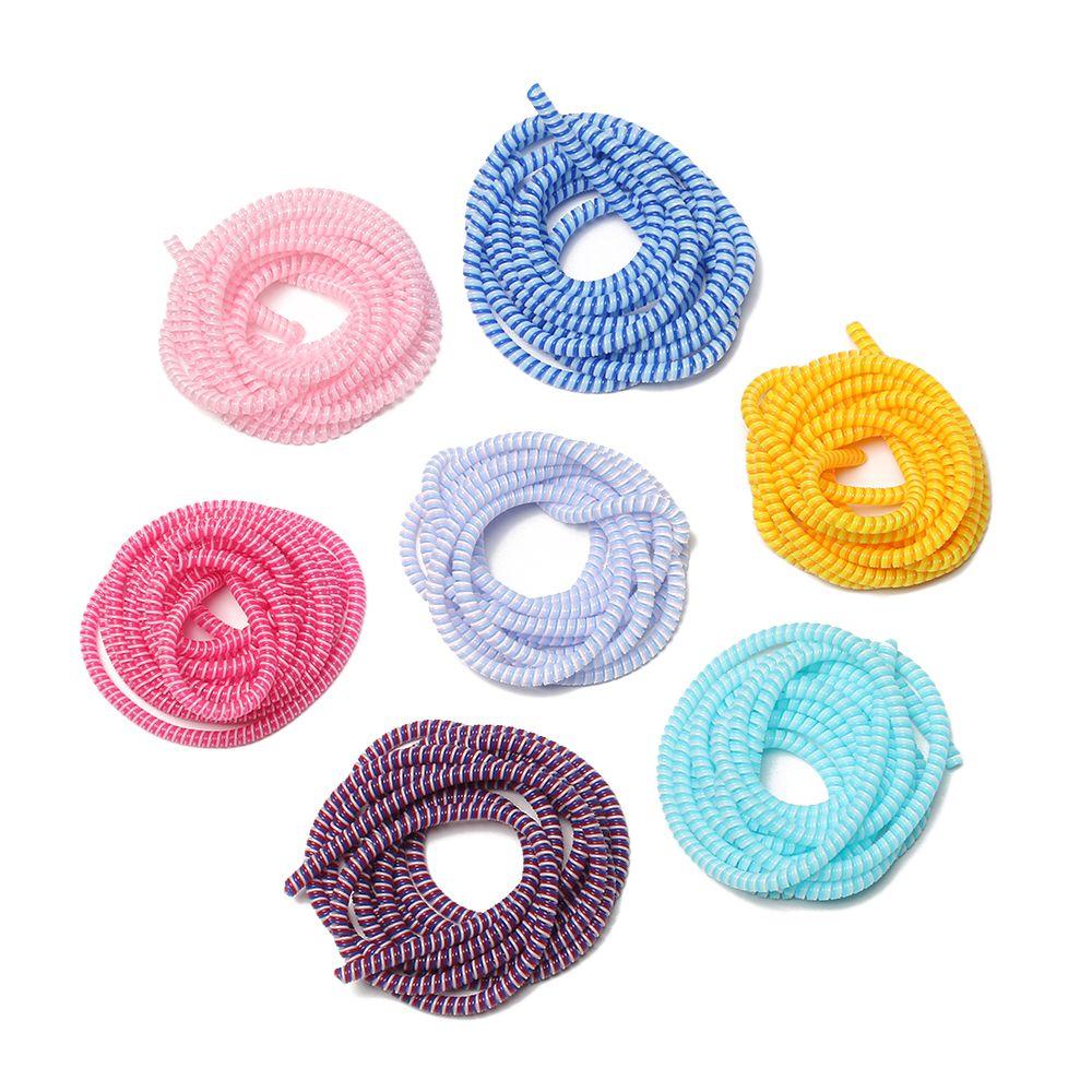 Elastic USB  Cover Earphone  Cover Cable Protector Rope Protection Bobbin Winder Data Line Case