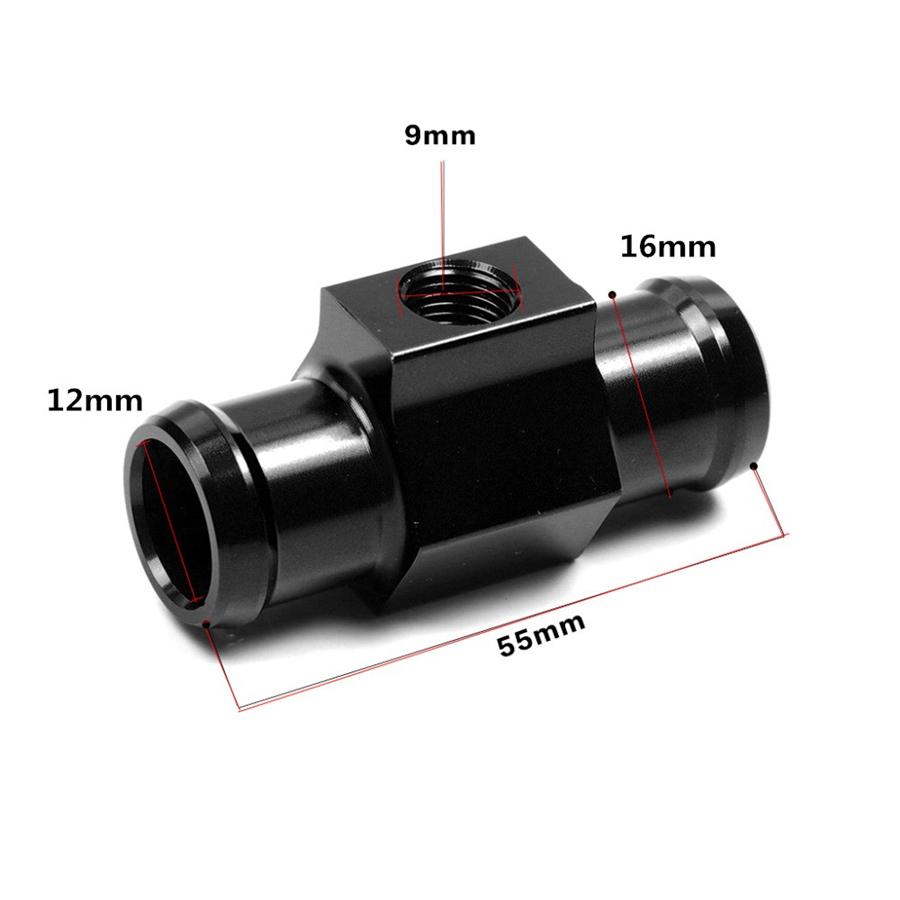 Универсальный мотоциклетный термометр, приборы, температура воды, температура, светодиодный цифровой дисплей, датчик, метр, с адаптером датчика температуры 16 мм