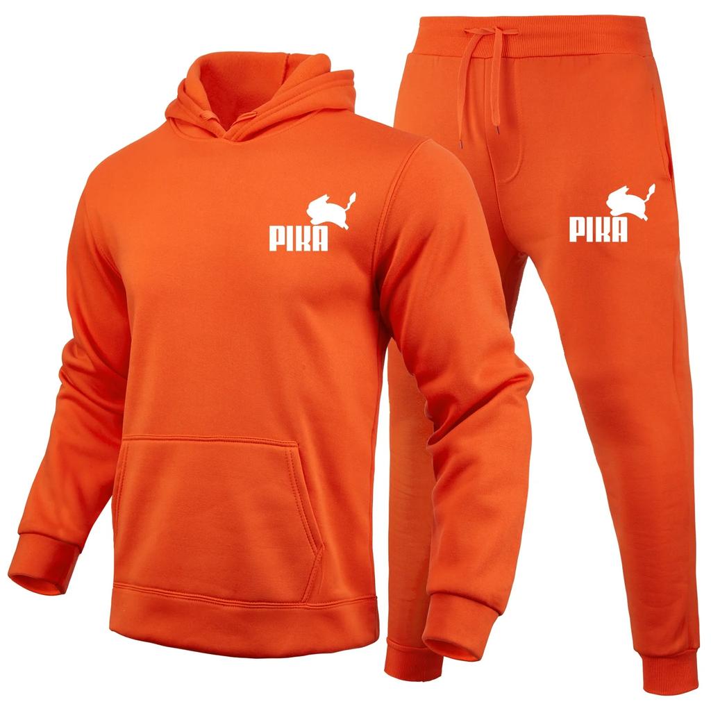 Комплект с капюшоном Пика, женские толстовки, костюмы для уличного фитнеса, бега, модный спортивный костюм, весенне-осенний стиль, толстовка с капюшоном