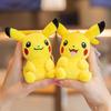 Pokémon Pikachu plush keychain, book bag, bag hanger, Pokémon doll, Pokémon spirit figurine, cute and charming style