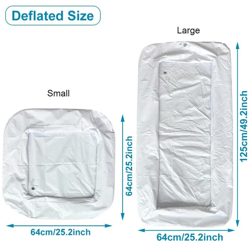 1 шт. Надувной ПВХ Ледяной Бар Подставка-Охладитель Контейнер Идеально подходит для Напитков Закусок Идеально для Летней Пляжной Водной Вечеринки