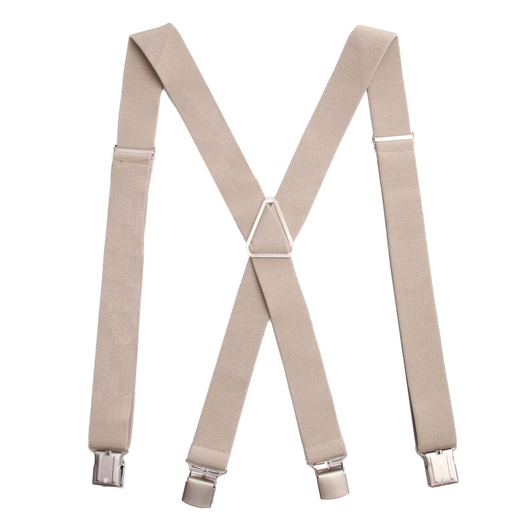 Men'S Adult Straps Men'S Trousers Suspender Suit Shirt Straps Clip Suspender Straps Men'S Fat Elastic Non-Slip
