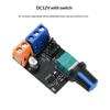 Dc12V Pwm Fan Speed Controller Module With Switch 3/4 Wire Motor Governor Electric Fan Speed Control Knob For Computer Pc Case