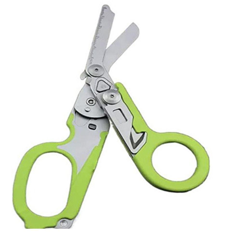 Folding Pliers Outdoor Survival Tool Multifunction Scissors Life Saving Scissors Emergency Response Shears Folding Scissors