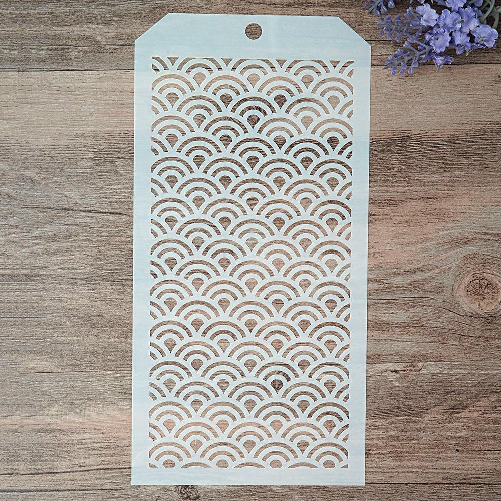 12*24 см DIY ремесло бесшовный трафарет для рисования штамповки для скрапбукинга штампы альбом декоративное тиснение бумажные карты