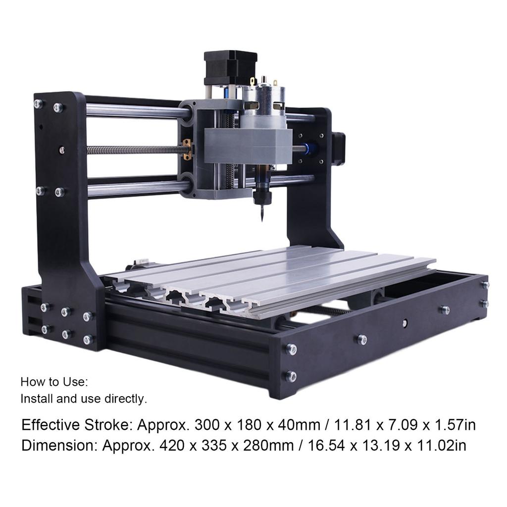Набор фрезерного станка с ЧПУ X Y Z 3 оси для CNC 3018 Pro