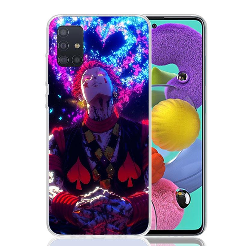 Чехол для телефона Huner X-Hunters Hisoka для Samsung Galaxy A52 A32 A22 A12 A02S A50S A30S A51 A31 AA71 Note 20 Ultra 10 S10 Plus Galax