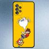 Чехол для телефона Yo-kai Watch Аниме для Samsung S25,S24,S21,S22,S23,S30,Ultra,S20,Plus,Fe,Lite,Note,10,9,5G Черный Чехол