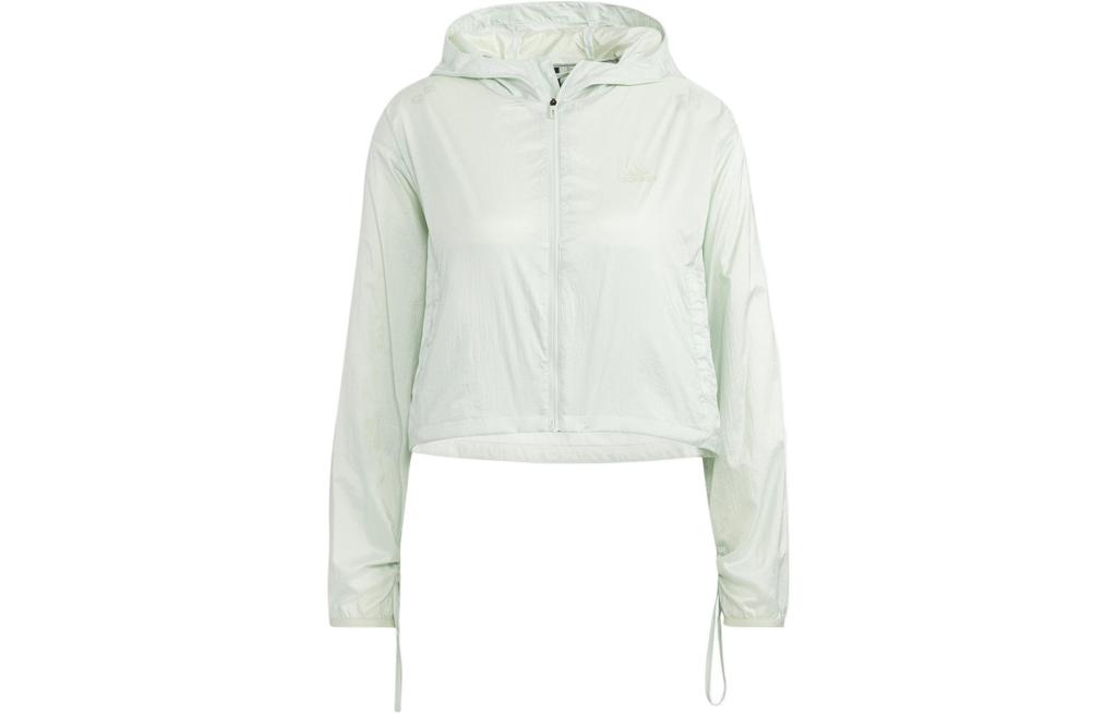 adidas Куртки Женские Голубой С капюшоном Умеренный Другое HR8399