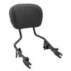 Подушка для спинки пассажира мотоцикла Sissy Bar для Harley Touring Street Glide Road Glide 2009-2024 Вертикальная