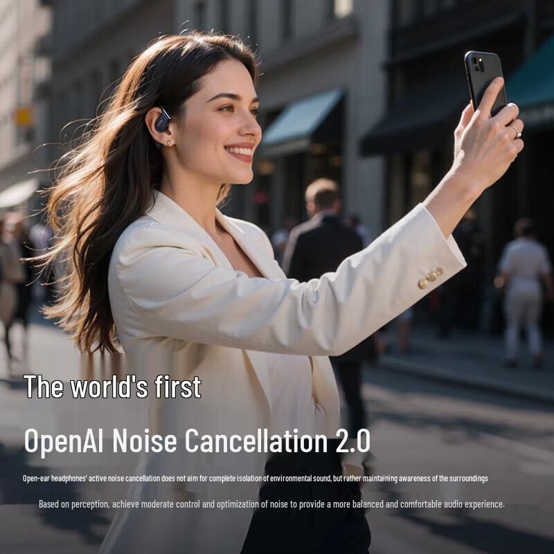 Cleer ARC 5 Open-Ear AI Translator Noise Cancelling Earbuds