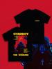 Футболка STARBOY The Weekend Графическая футболка Мужская Женская Мода Уличная Хип-хоп Оверсайз Y2k С коротким рукавом Женская Мужская Одежда