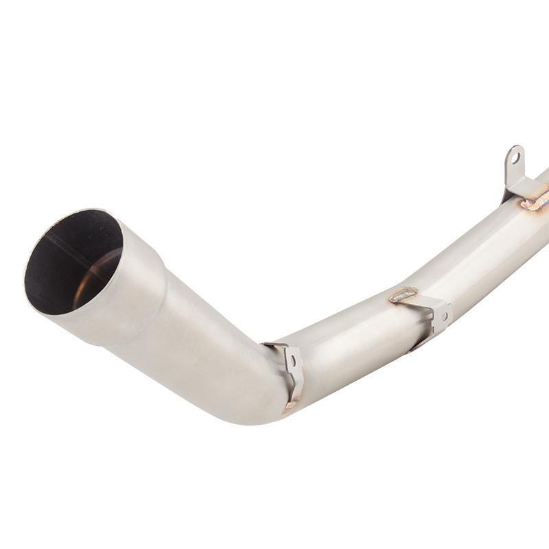 For Aprilia Tuareg 660 2022-2024 Header Link Pipe Motorcycle Exhaust Stainless Steel Connect Original End Pipe Muffler