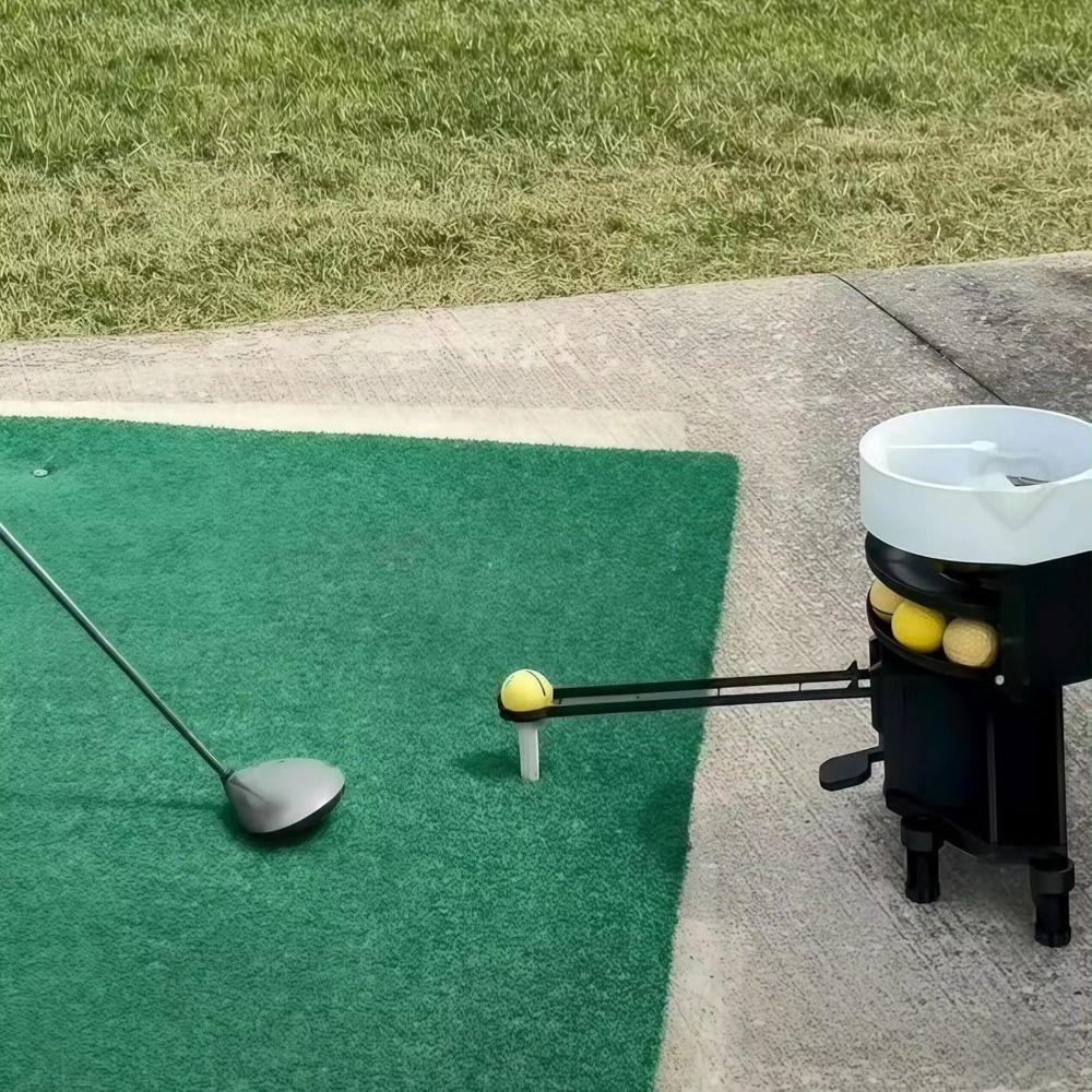 25-Ball Capacity Golf Ball Launcher Set 3D Printed Golf Ball Dispenser Swing Training
