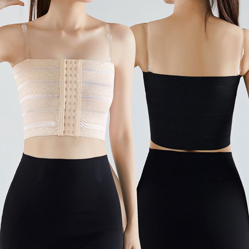 Front Button Bandage Binder: Body-Shaping Chest Vest for Breast Reduction and Compression.