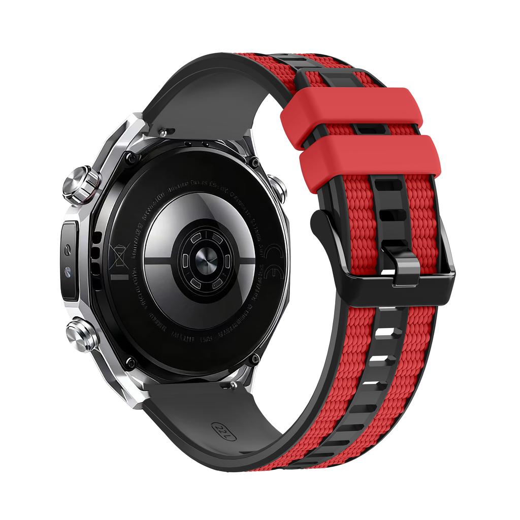 22mm Watchband Replacement Band For Huawei Watch Ultimate 2 / GT 6 5 Pro GT6 GT5 46mm Silicone Strap Bracelet Wristband
