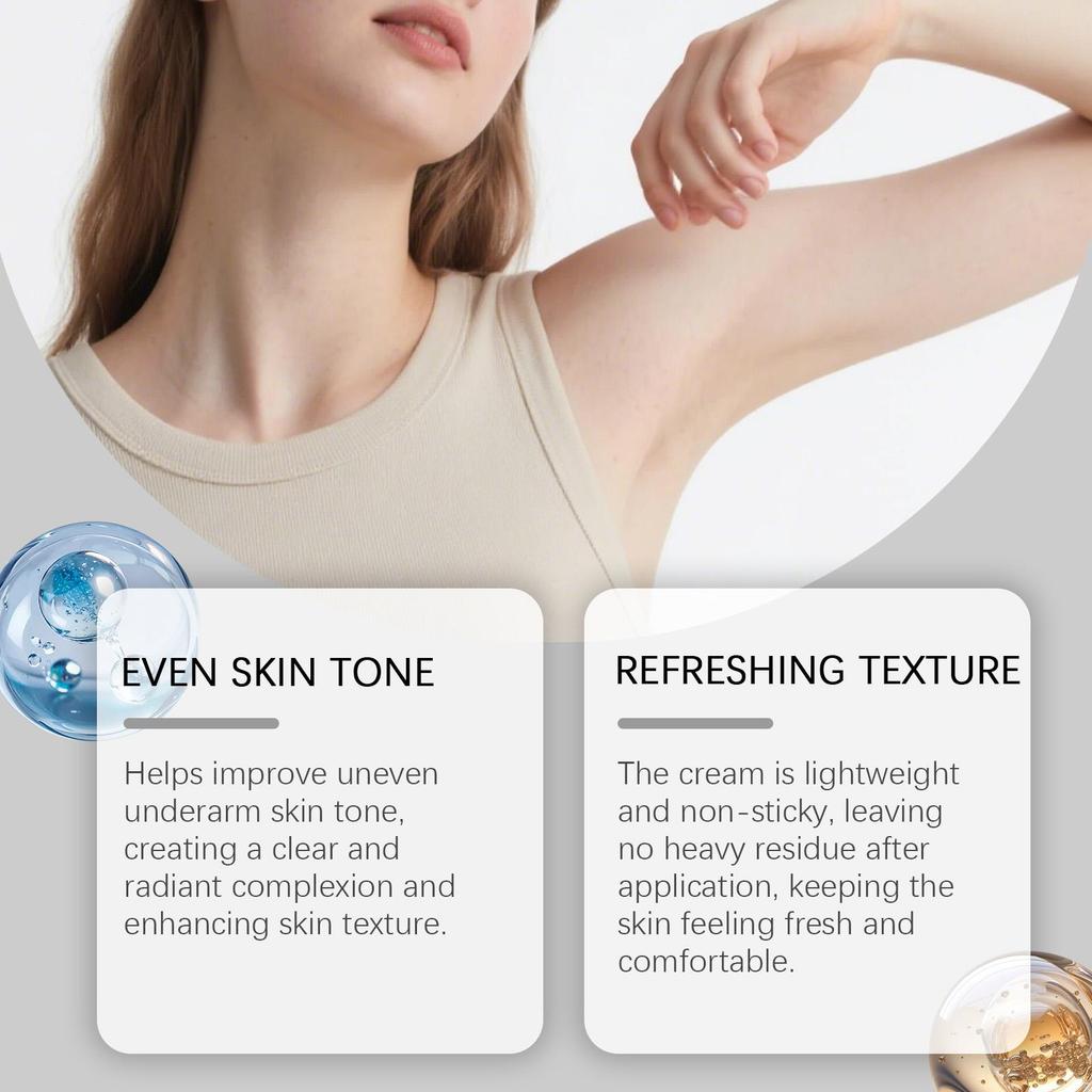OceAura body softening moisturizing cream is gentle, skin-friendly and light texture, daily basic skin care products for many parts of the body 60g