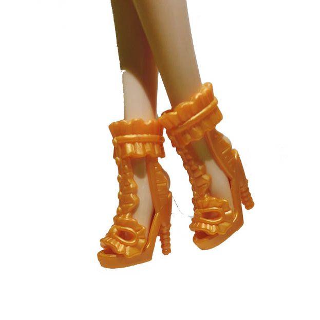 1 пара модной обуви для кукол Monster High, туфли на высоком каблуке для куклы Demon Monster, сандалии, ботинки для кукол Monster 1/6