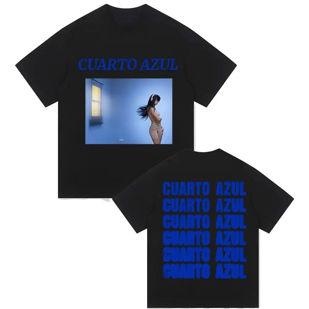 Aitana Cuarto Azul Tour 2026 Printed Tshirt for Unisex and Women Fashion Aesthetics Summer Winter Printed Pure Cotton Tshirt