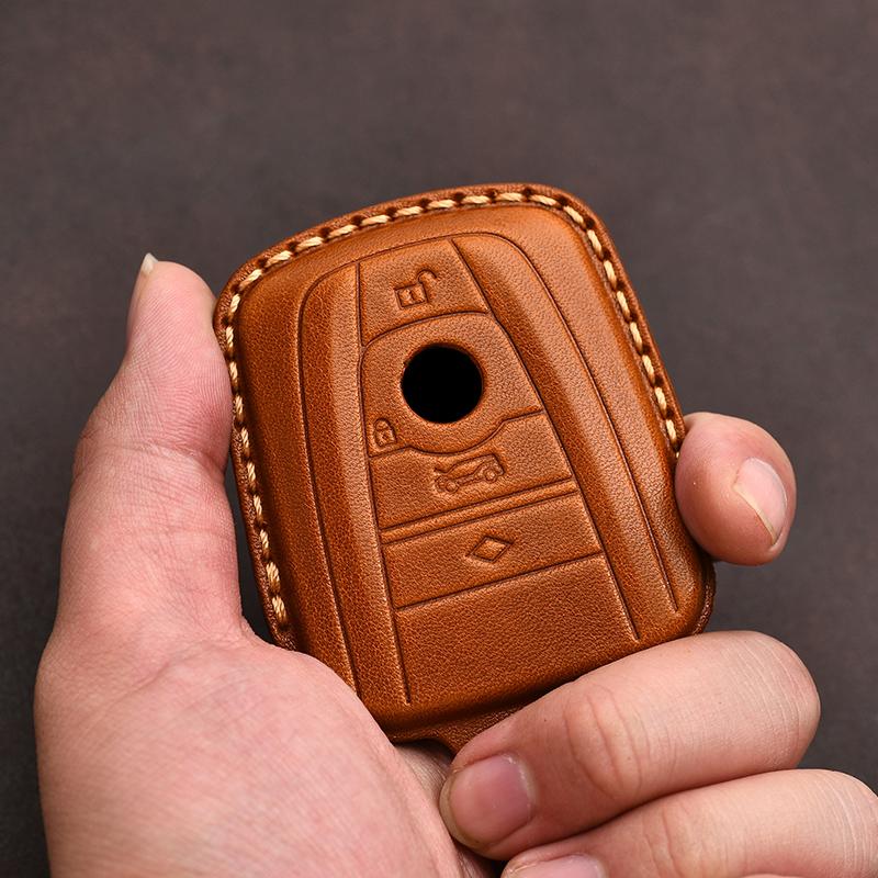 Genuine Leather Protector for Bmw I3 Key Cover I8 New Energy Vehicle Key Case Cover Fob