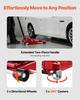 Low Profile Floor Jack, 3 Ton Capacity, Aluminum Racing Floor Jack with Dual Pistons Quick Lift Pump, Hydraulic Trolley Car Lift for Sports Cars,