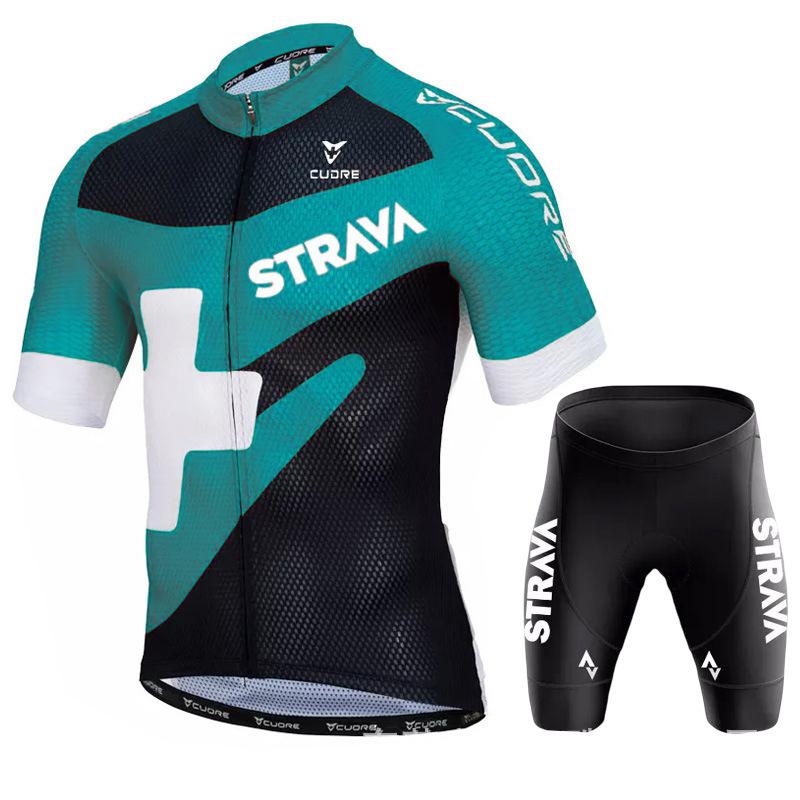 Club Mountain Bike Road Race Cycling Suit Summer Breathable Cycling Suit Set