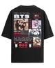 Футболка BTS ARIRANG TOUR Женская Мужская Корейский Kpop Bts Графическая Мягкий Хлопок Короткий Рукав Повседневная Оверсайз Женская Одежда