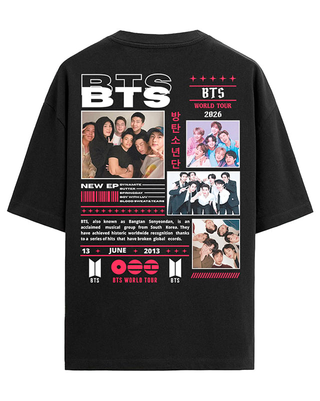 Футболка BTS ARIRANG TOUR Женская Мужская Корейский Kpop Bts Графическая Мягкий Хлопок Короткий Рукав Повседневная Оверсайз Женская Одежда