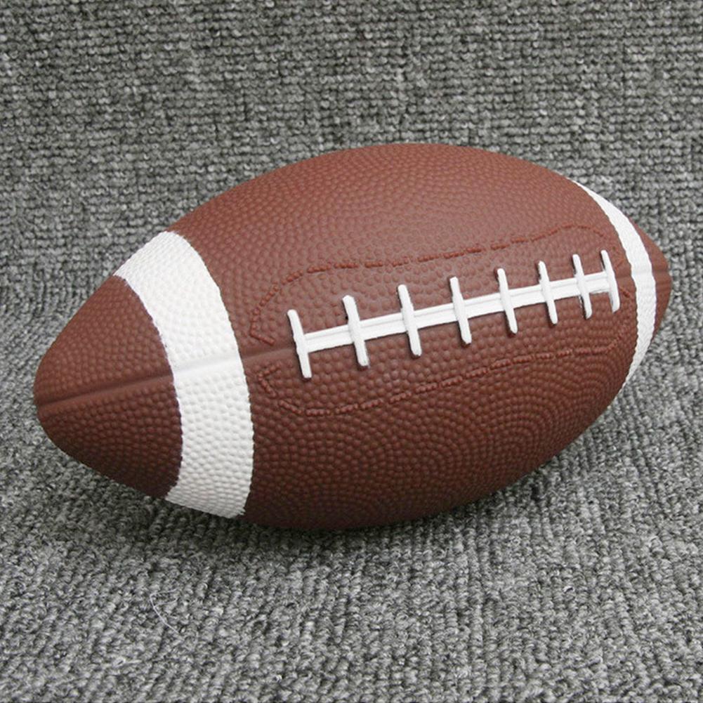 Teenagers Rugby Ball American Football Inflatable Child Toys Footballs with Inflator Small Rugby Ball for Children Teaching
