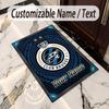 Crystal Velvet Rug Club Brugge FC Print Custom Name Text Floor Mat Home Decor