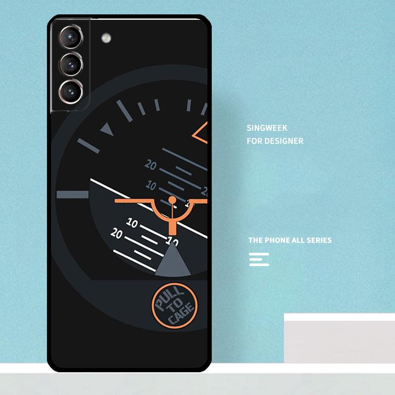 Flight Instruments Case For Samsung Galaxy S25 Ultra S20 S21 S22 S23 S24 Ultra S9 S10 Plus S25 FE Phone Cover