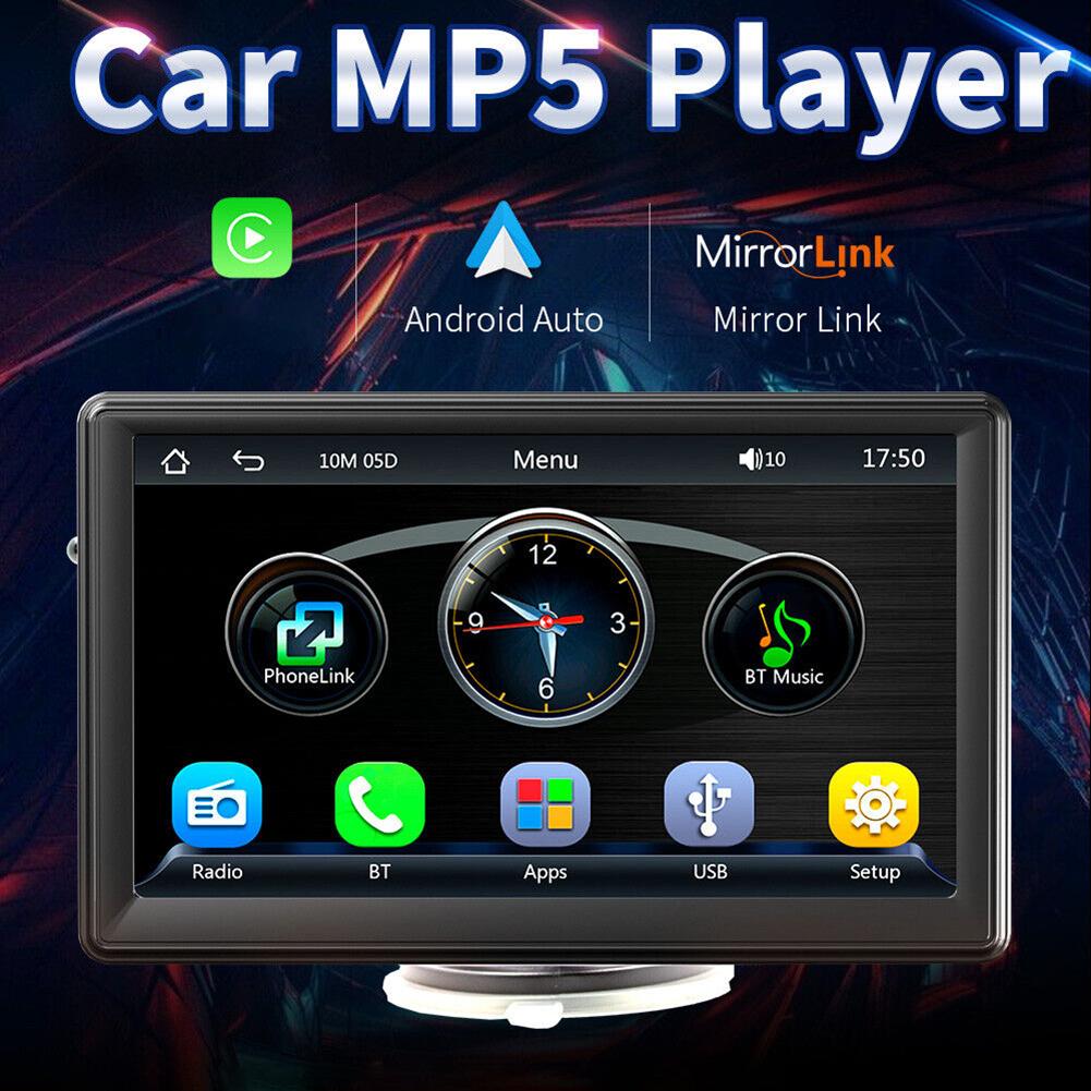 Портативный навигатор HD-дисплей Carplay Android Auto Автомобильная интеллектуальная система Mirrorlink 7,0-дюймовый сенсорный экран WiFi Камера заднего вида