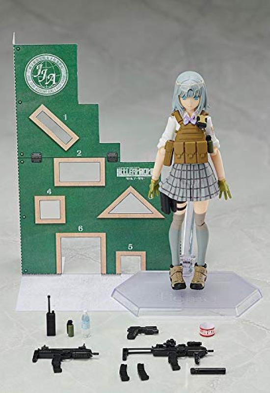 Figma Little Armory Шиина Рикка Летняя форма ABS ПВХ раскрашенная подвижная фигурка Вер. Немасштабируемый и