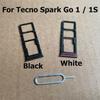 Для Tecno Spark Go 1 1S Лоток для SIM-карты Слот Держатель Разъем-адаптер Запасные части для ремонта