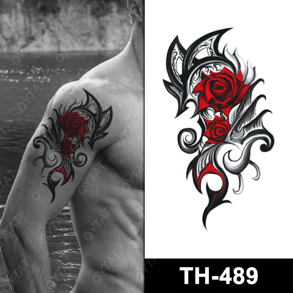 Qianyu Tattoo Supplies Party Set Waterproof Sexy Body Fake Tattoo Sticker