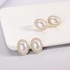 Pearl Ear Clips for Non-Pierced Ears - Retro Hong Kong Style, Versatile Autumn & Winter Jewelry