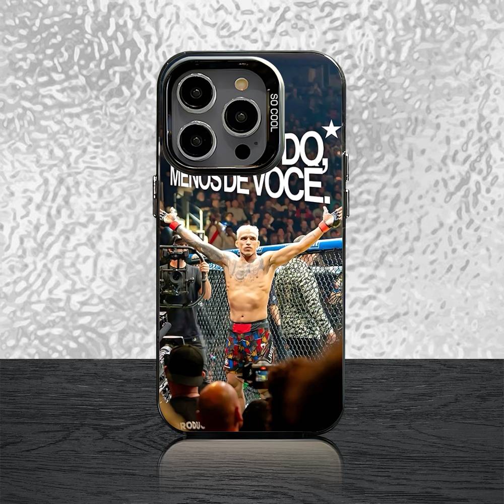 Чехол для телефона C-Charles Boxer O-Oliveira для iPhone 16,15,14,13,12,11,Pro,XS,Max,Plus,Mini,SE Черный Конфетный Матовый Ударопрочный Чехол