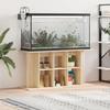 VidaXL Aquarium Stand Sonoma Oak 120x40x60cm Engineered Wood 833594