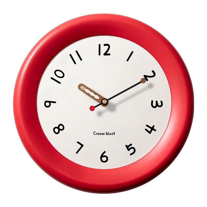 Креативное украшение для гостиной, бытовые часы, настенные часы, стильные атмосферные настенные часы, настенные часы в кремовом стиле