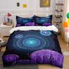 Galaxies and starry spirals. Bedding sets Duvet cover sets Duvet covers Pillowcases(1 * Duvet Cover 2 * Pillowcases without duvet insert)