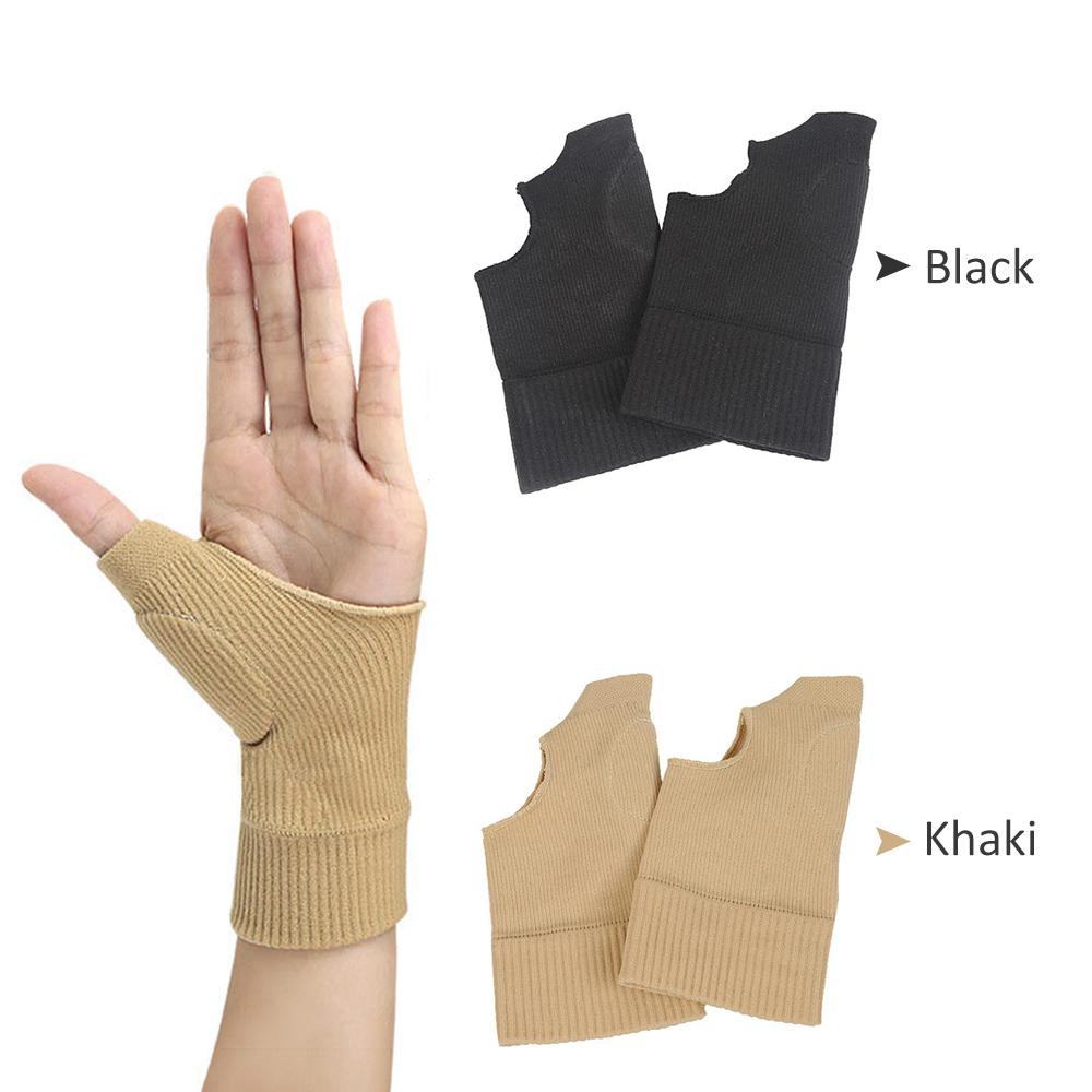 1 Pair Thumb Wrist Support Hand Brace Wrap Thumb Protector for Pain Relief