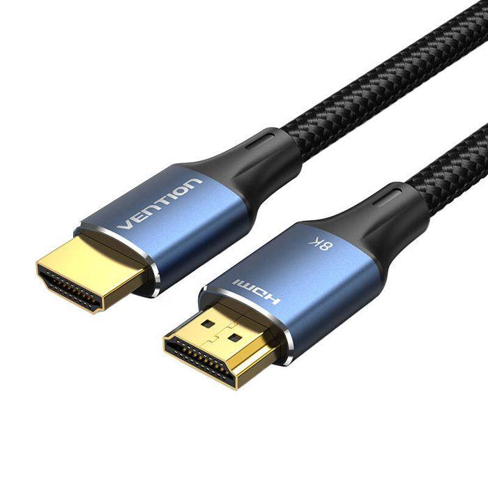 Кабель HDMI 2.1 Vention 2 м 8K 60 Гц для телевизора 4K 120 Гц для монитора
